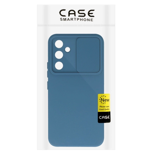 Etui CamShield Soft Silicone Case do Samsung Galaxy A34 granatowe
