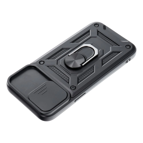 Etui Ring Lens Case do Xiaomi Redmi Note 9 czarne