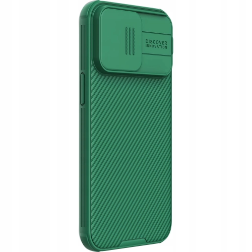 Etui NiLLKiN CamShield Pro Case do iPhone 15 Pro zielone