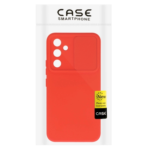 Etui CamShield Soft Silicone Case do Samsung Galaxy A34 5G czerwone