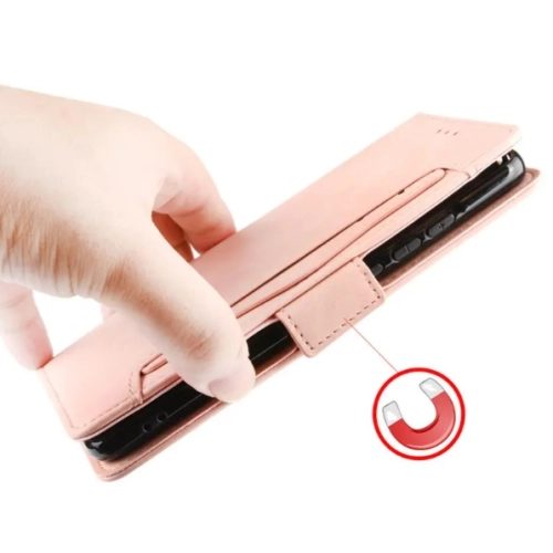 Etui Wallet Card Slot do Xiaomi Redmi Note 13 różowe
