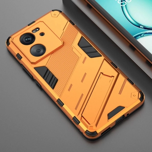Etui Kickstand Armor Case do Xiaomi 13T / 13T Pro pomarańczowe