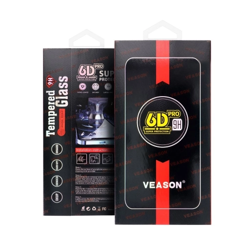 Szkło hartowane 6D Pro Veason Glass do Xiaomi Redmi 13C / Poco C65 czarne