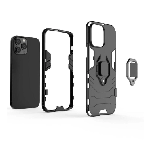 Etui Armor Ring Case do iPhone 14 Pro czarne