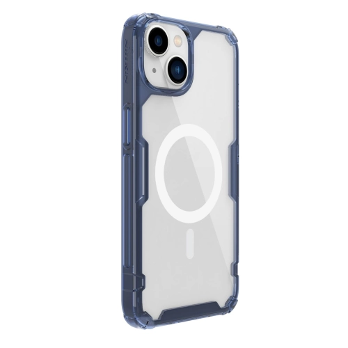 Etui NILLKIN Nature Pro Magnetic Case do Apple iPhone 15 Plus niebieskie