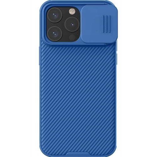 Etui NiLLKiN CamShield Pro Case do iPhone 15 Pro Max niebieskie