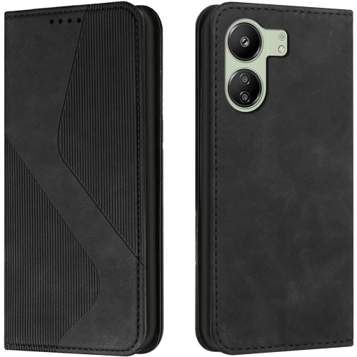 Etui Flip Leather do Xiaomi Redmi 13C / Poco C65 czarne