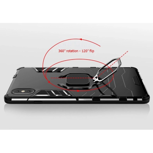 Etui Ring Armor Case do Apple iPhone X / Xs czarne