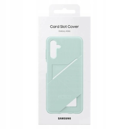 Etui Samsung Card Slot Cover do Galaxy A04s zielony