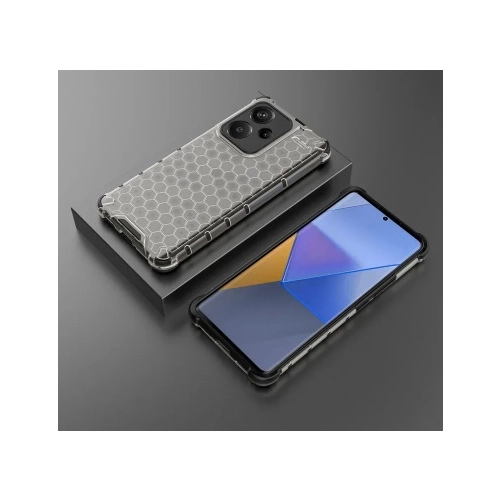 Etui Honeycomb Armor Case do Xiaomi Redmi Note 13 Pro+ Plus 5G szare
