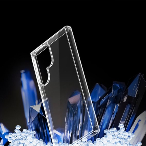 Etui silikonowe Flexair do Samsung Galaxy S23 Ultra przezroczyste