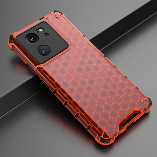 Etui Honeycomb Armor Case do Xiaomi 13T / 13T Pro czerwone
