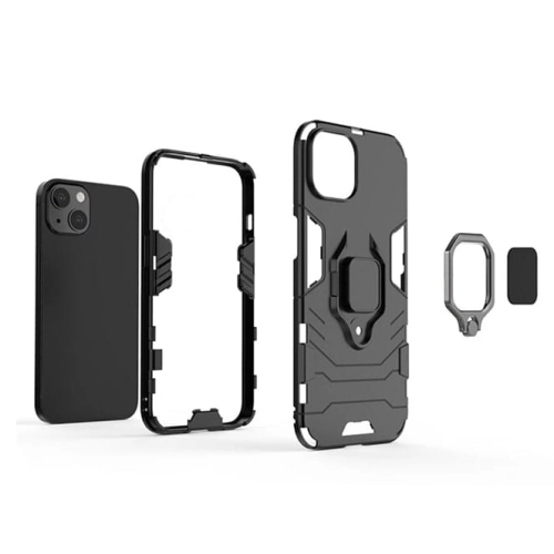 Etui Armor Ring Case do iPhone 14 czarne
