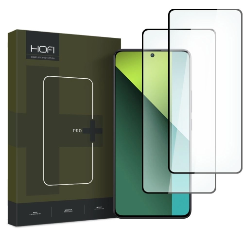 Szkło hartowane HOFI Glass PRO+ (2 szt.) do Xiaomi Redmi Note 13 5G / 13 Pro 4G / 5G czarne