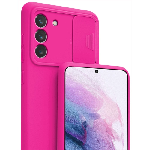 Etui CamShield Soft Silicone Case do Samsung Galaxy S23 różowy