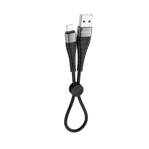 Kabel USB do Lightning Borofone BX32 Munificent 2,4A 0.25m czarny