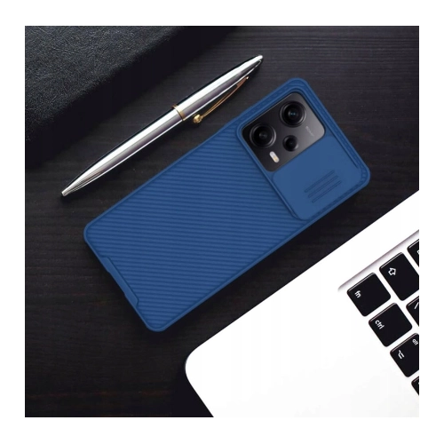 Etui NiLLKiN CamShield Case do Xiaomi Redmi Note 12 Pro+ 5G niebieskie