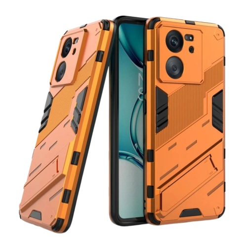 Etui Kickstand Armor Case do Xiaomi 13T / 13T Pro pomarańczowe