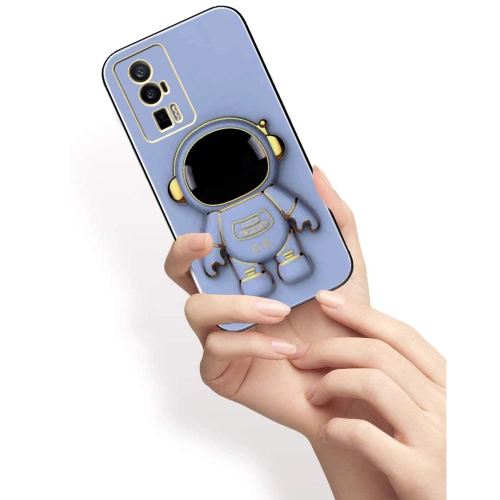 Etui Astronaut 3D z podstawką kickstand do Xiaomi POCO F5 Pro niebieskie