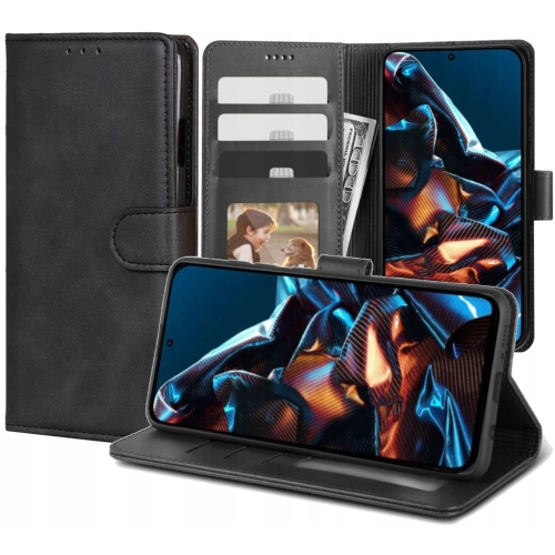 Etui Wallet do Xiaomi Poco X5 Pro / Redmi Note 12 Pro czarne