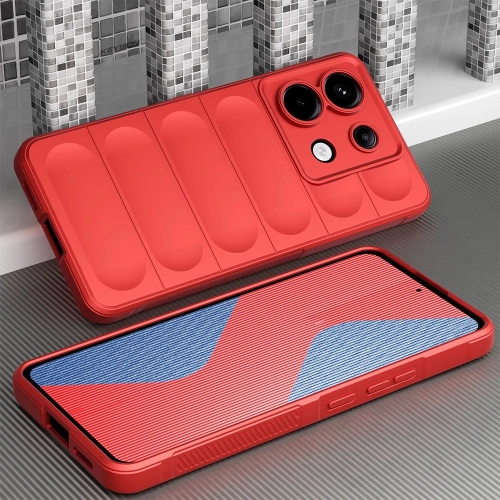 Etui Pancerne Magic Shield do Xiaomi Redmi Note 13 Pro 5G / POCO X6 5G czerwone