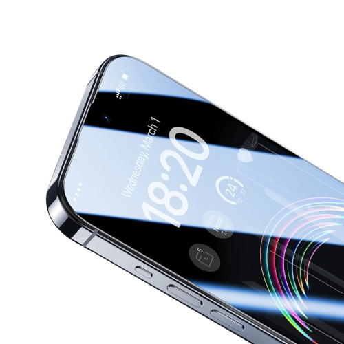 Szkło hartowane Benks Ultra Shine HD Glass do iPhone 15 Plus / 14 Pro Max czarne