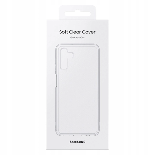 Etui SAMSUNG Soft Clear Cover do Galaxy A04s bezbarwne