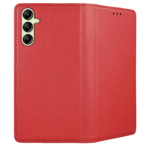 Etui z klapką Smart Magnet do Samsung Galaxy A24 4G czerwone