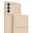 Etui CamShield Soft Silicone Case do Samsung Galaxy S23 beżowe