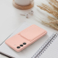 Etui Silicone Card Case do Samsung Galaxy A53 5G różowy
