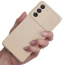 Etui CamShield Soft Silicone Case do Samsung Galaxy S23 Plus beżowe
