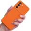 Etui CamShield Soft Silicone Case do Samsung Galaxy S23 pomarańczowe