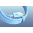 Baseus Superior kabel USB-C do Lightning iPhone PD 20W 1m niebieski