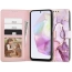 Etui TECH-PROTECT Wallet Marble do Samsung Galaxy A35 5G różowe