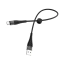 Kabel USB do USB-C typ C Borofone BX32 Munificent 3A 0,25m czarny