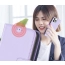 Etui Leather Wallet do Xiaomi Redmi 13C różowe złoto