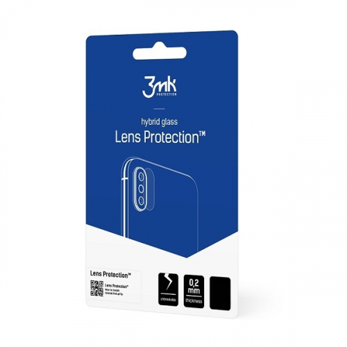 Szkło hybrydowe na aparat (4szt) 3mk Lens do Realme 8 Pro