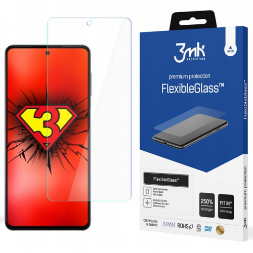 Szkło hybrydowe 3MK FlexibleGlass do Samsung Galaxy M52 5G