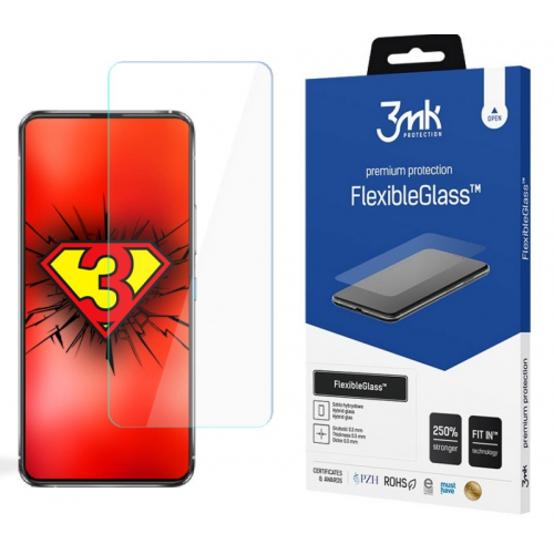 Szkło hybrydowe 3MK FlexibleGlass do Asus Zenfone 8 Flip 5G