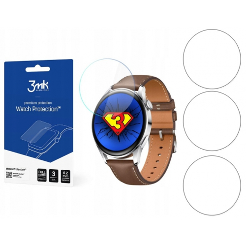 Folia ochronna (3 szt.) 3MK Watch Protection do Huawei Watch 3