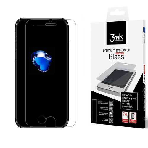 Szkło hybrydowe 3MK FlexibleGlass do Apple iPhone SE 2022 / 2020 / 8 / 7