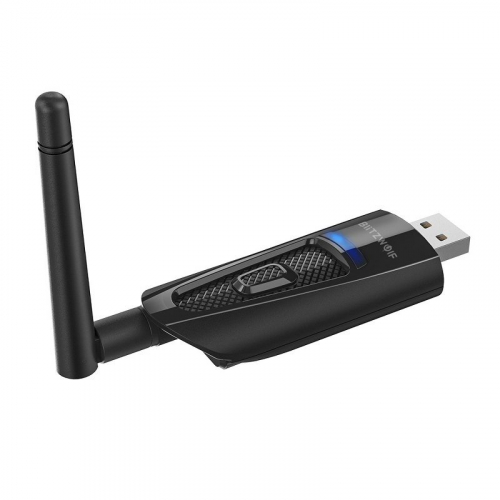 Transmiter Bluetooth 5.0 BlitzWolf BW-BR1 Pro, USB + mini jack 3,5mm