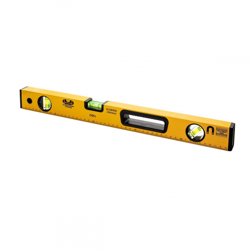 Poziomnica (poziomica) Deli Tools EDL290500, 500mm żółta