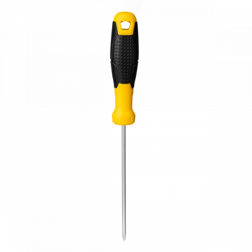 Wkrętak płaski Deli Tools EDL6331001, 3x100mm żółty