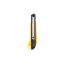 Nożyk z łamanym ostrzem Deli Tools EDL003, SK5, 18mm żółty