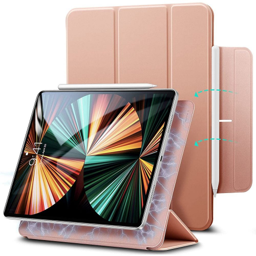 Etui ESR Yippee Rebound Magnetic do Apple iPad Pro 11 2020 / 2021 różowe