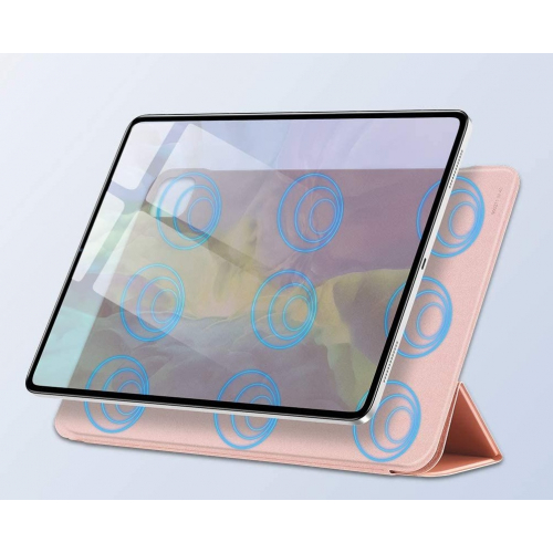 Etui ESR Yippee Rebound Magnetic do Apple iPad Pro 12.9 2020 / 2018 różowe złoto