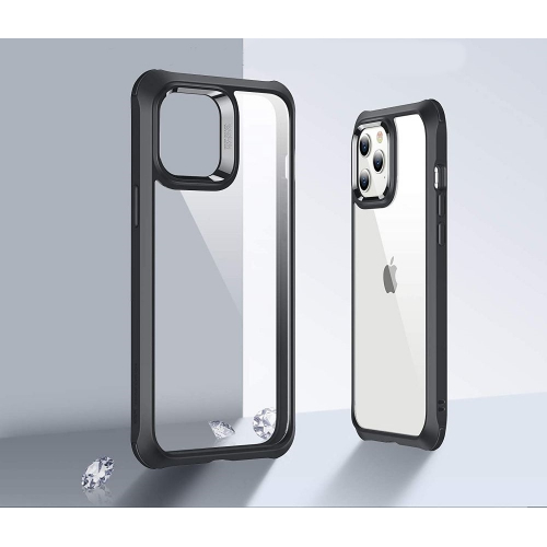 Etui ESR Alliance Tough + 2x szkło do Apple iPhone 12 Pro Max czarne