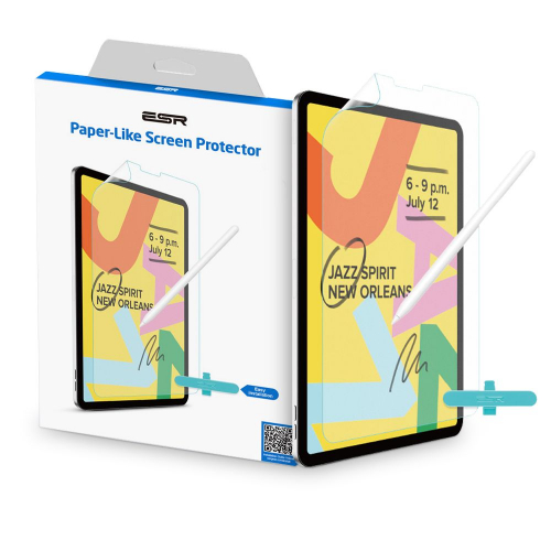Folia matowa ESR Paper Like Film do Apple iPad Pro 11 2020 / 2018 / iPad Air 4 2020 / Air 5 2022
