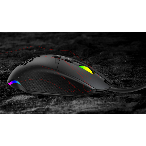 Mysz gamingowa Havit GAMENOTE MS1022 RGB 1000-3200 DPI